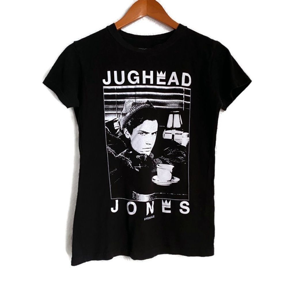 Jughead Jones Riverdale Graphic Black Tee Sz M